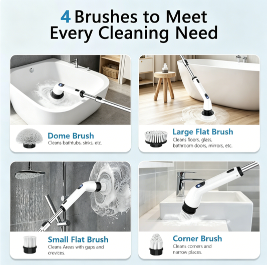 Electric Spin Scrubber