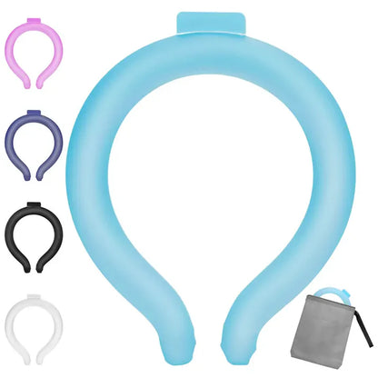 Neck Cooling Tube with ColdInsulated Bag Reusable for OutdoorIndoor Activities